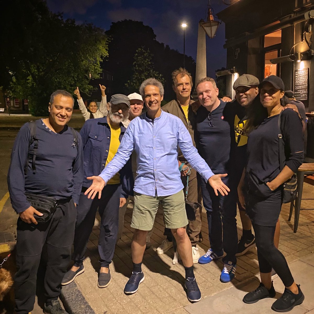 MikeLindup's tweet image. Yesterday, 41 months on after starting, *all recording finally completed on #Changes2 so, to the pub! Logistically wasn’t possible for everyone, big thanks to those that came. (*save one last vocal from USA) Next: Mixing, mastering, artwork, formats, release and gig planning! 🍻