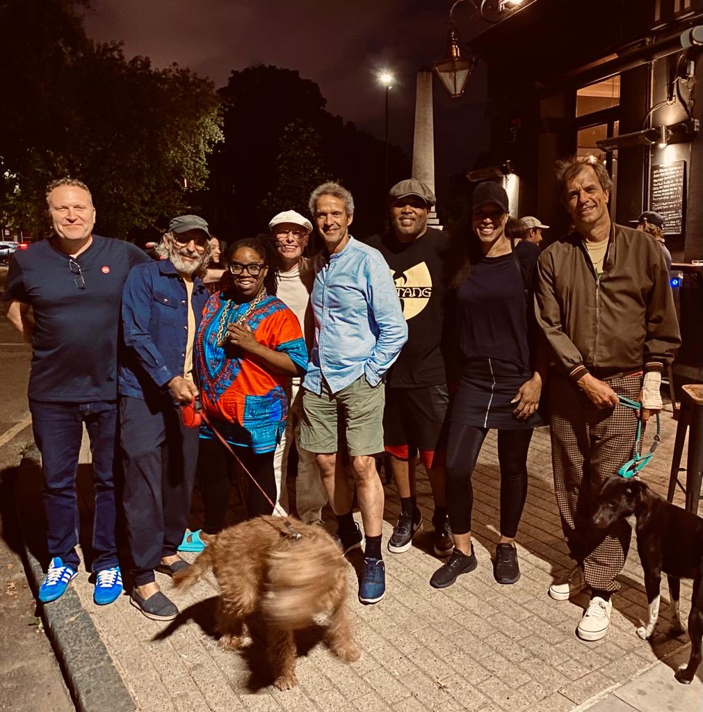 MikeLindup's tweet image. Yesterday, 41 months on after starting, *all recording finally completed on #Changes2 so, to the pub! Logistically wasn’t possible for everyone, big thanks to those that came. (*save one last vocal from USA) Next: Mixing, mastering, artwork, formats, release and gig planning! 🍻