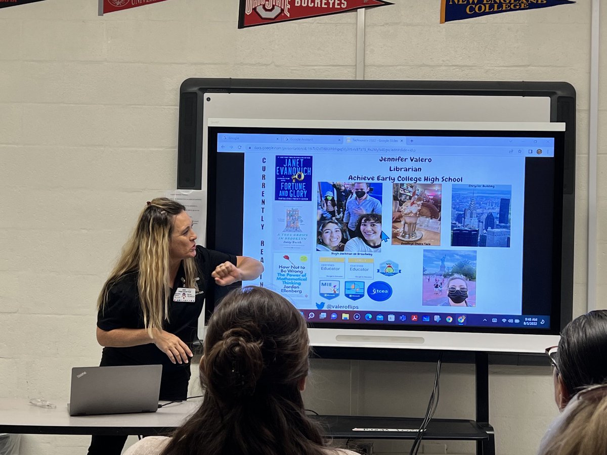 readwritelearn's tweet image. Great job in today’s #Technovate2022 presentation Jennifer Valero! ⁦@AECHSLibrary⁩ ⁦@AECHS_Pride⁩ ⁦@McAllenISD⁩