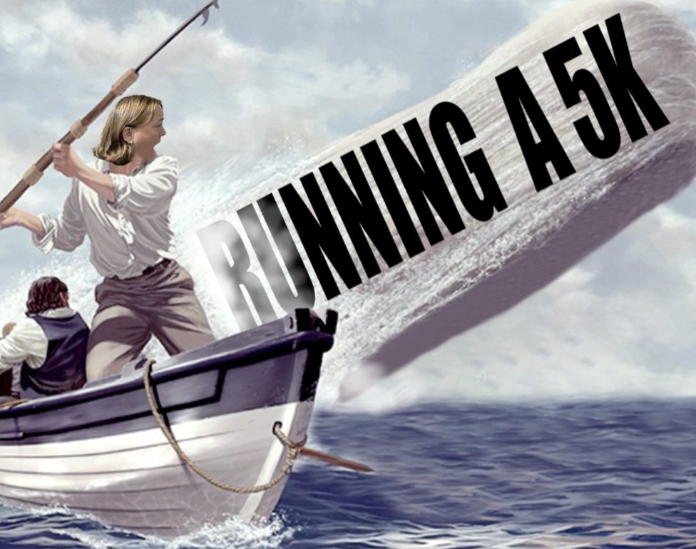 This will be the year I run my first 5K. And I do mean run! 🏃‍♀️ (And yep, totally my face photoshopped on 🤣) <a href="/GISH/">GISH</a> #Gishpersonalchallenge2022