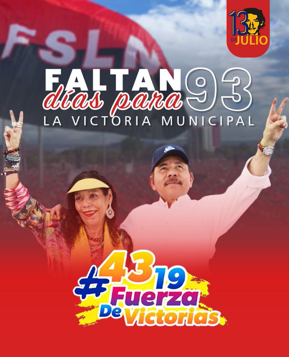 Este noviembre vamos por más victorias #FuerzaDeVictorias en #Nicaragua votamos por más progreso, educación, salud, carreteras, hospitales.