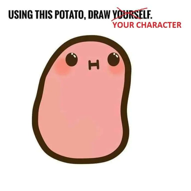 DiNo_96_'s tweet photo. Saw this in a Wholesome Dnd group and knew I had to try it. I now present my potato fire genasi paladin 😎

#dnd #dungeonsanddragons #potato #dnd5e https://t.co/ZfN15EoMm4