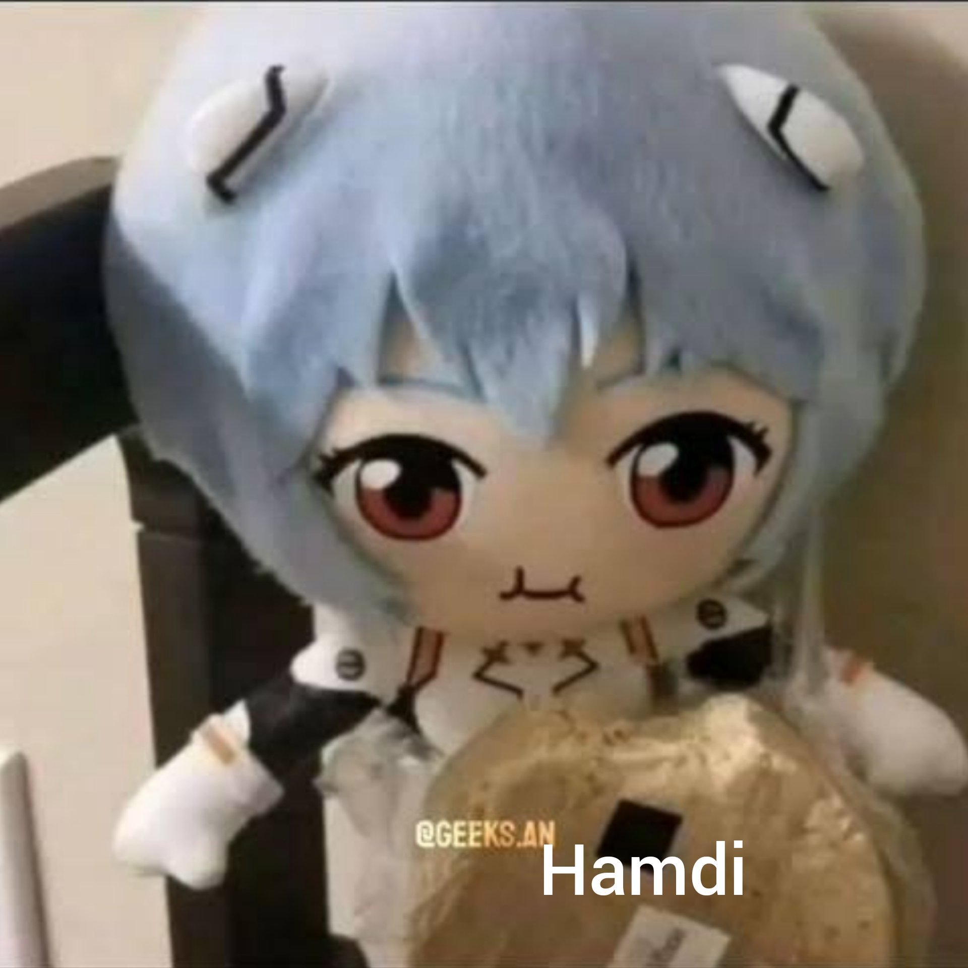 Evangelion Rei Plush