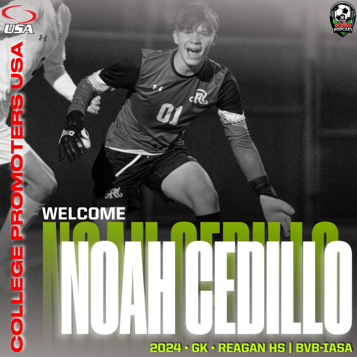 🗣️We are proud to welcome <a href="/NoahACedillo/">Noah Cedillo</a> into the #CP_USAFamily ‼️ 

#ChaseYourDreams #GetDiscovered