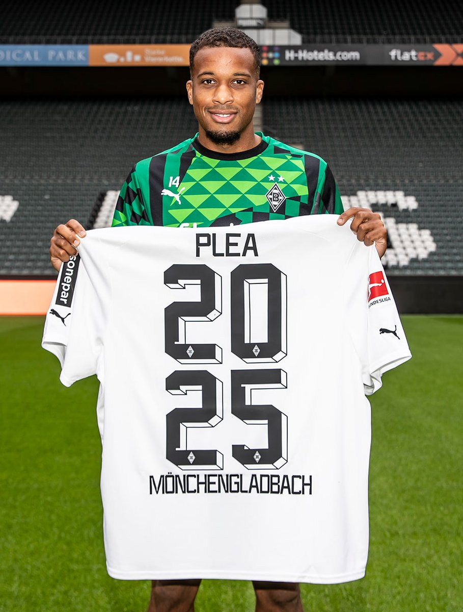 noticias24net's tweet photo. 🚨✍️ El Borussia M'Gladbach anuncia la renovación de Alassane Plea (29 años) hasta 2025. 🇫🇷

#Futbol #Renovación #Informe360 https://t.co/h030e80bMH