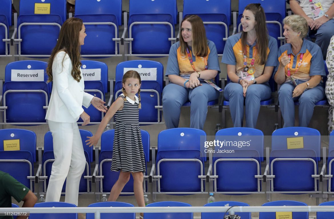 You can tell by the smile on my face what this moment meant to me 😁

It was so lovely to have the opportunity to meet the Duke and Duchess of Cambridge and Princess Charlotte♥️
#CommonwealthGames22 #aquatics