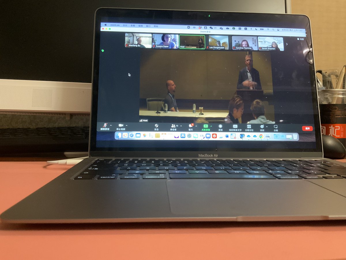 Maoliangbu's tweet photo. Thanks for the invitation @AOM_OrgNatEnv @AOM_SIM . the first ever JFC in hybrid format finished at 2am my local time. Very well organized and successful! Though for me, probably a sleepless night ahead (excited to catch up with old friends and meet new friends). https://t.co/ZuebzySA4b