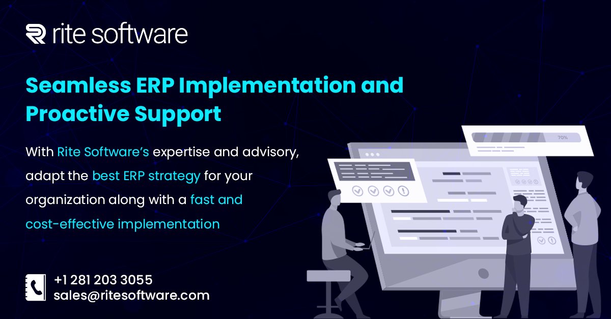 rite_software's tweet image. For a worry free Oracle ERP implementation work with our subject matter experts. Talk to us.
bit.ly/3dcc9Bn
#OracleCloud #OracleERPImplementation #OracleERPIntegrationService #OracleERPCloudManagedServices #RiteSoftware