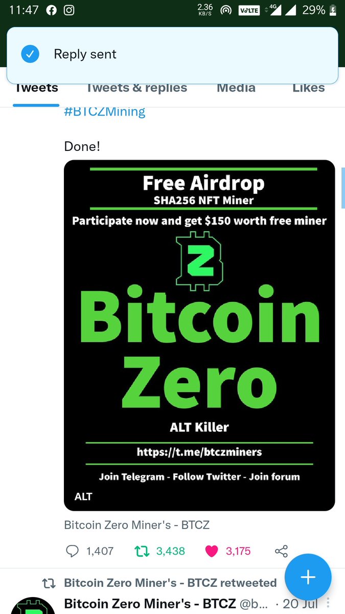 Arifx007's tweet photo. @btczminers 0x74a95A1DDb83373b1B4Fb952507060B597c5211d https://t.co/OgQUxqEbeY