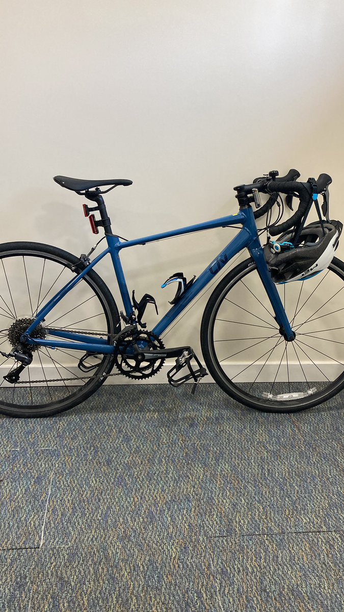 CJReedDuff's tweet photo. I love my bike to work Fridays. Especially when it’s sunny on the way home ☀️😊 #WeActiveChallenge2022 #AHPsActive @LCHNHSTrust https://t.co/SHO5qnAA4g