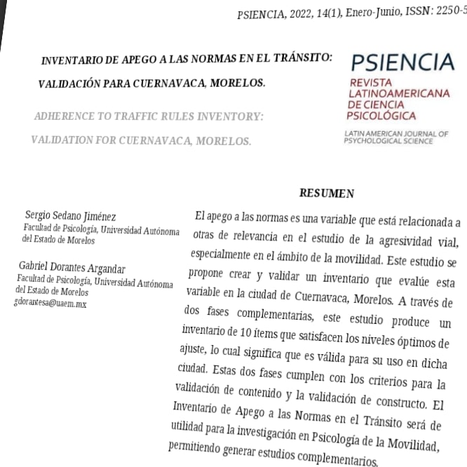 gabdorantesarg's tweet photo. Sale otro!
Inventario de #Apego a las #Normas en el #Tránsito, validación para #Cuernavaca #Morelos, de #yourstruly y #JediMaster @zerzed en @psiencia
Consúltalo aquí👇🏽
https://t.co/HyckUCON9A
#TacticalPsychology #TacticalPublishing #TacticalResearch
#bustincapsntakinnames https://t.co/7boGvuA7jf