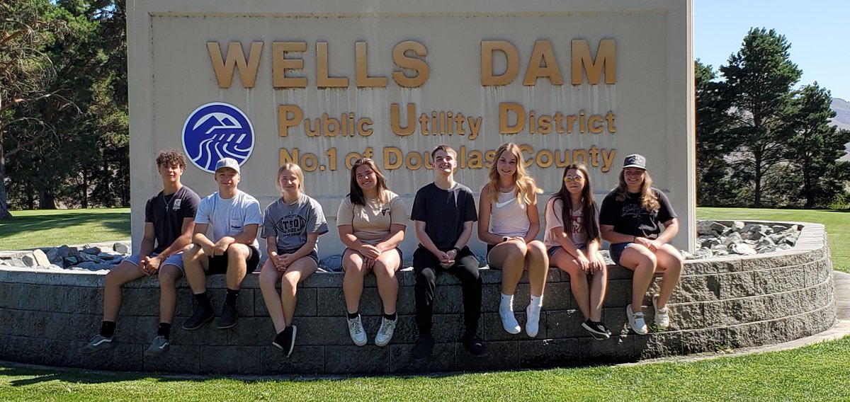 TheFFA officers touring Wells Dam. Thank you Chad Noonan for the amazing tour.