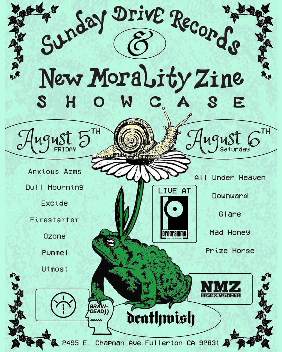 SDR X NMZ in 🍊County this weekend