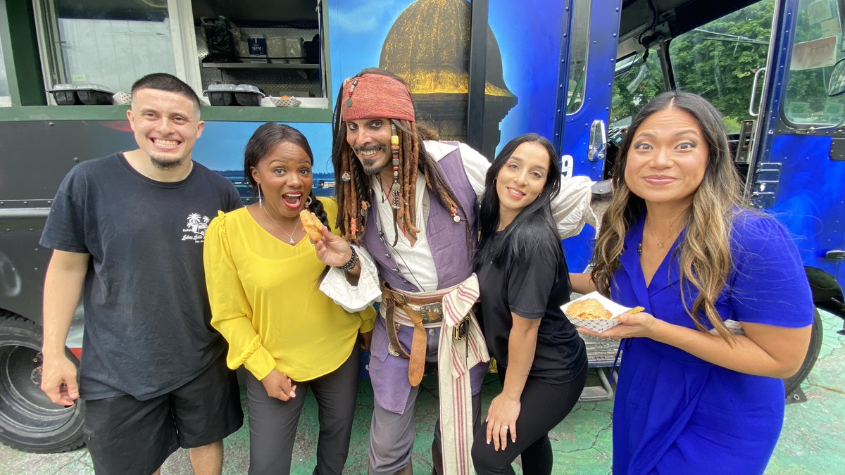 AM Buffalo (@am_buffalo) on Twitter photo #CaptainJackSparrow was on <a href="/am_buffalo/">AM Buffalo</a> this morning! Author Rick Martinez showed up as his favorite alter ego, to talk about his books, getting back out reading to kids, and he enjoyed #FoodTruckFriday w/ us! Thx to Lukas' Latin Kitchen - we ate like KINGS - or rather...PIRATES! #CaptainJackSparrow was on <a href="/am_buffalo/">AM Buffalo</a> this morning! Author Rick Martinez showed up as his favorite alter ego, to talk about his books, getting back out reading to kids, and he enjoyed #FoodTruckFriday w/ us! Thx to Lukas' Latin Kitchen - we ate like KINGS - or rather...PIRATES!