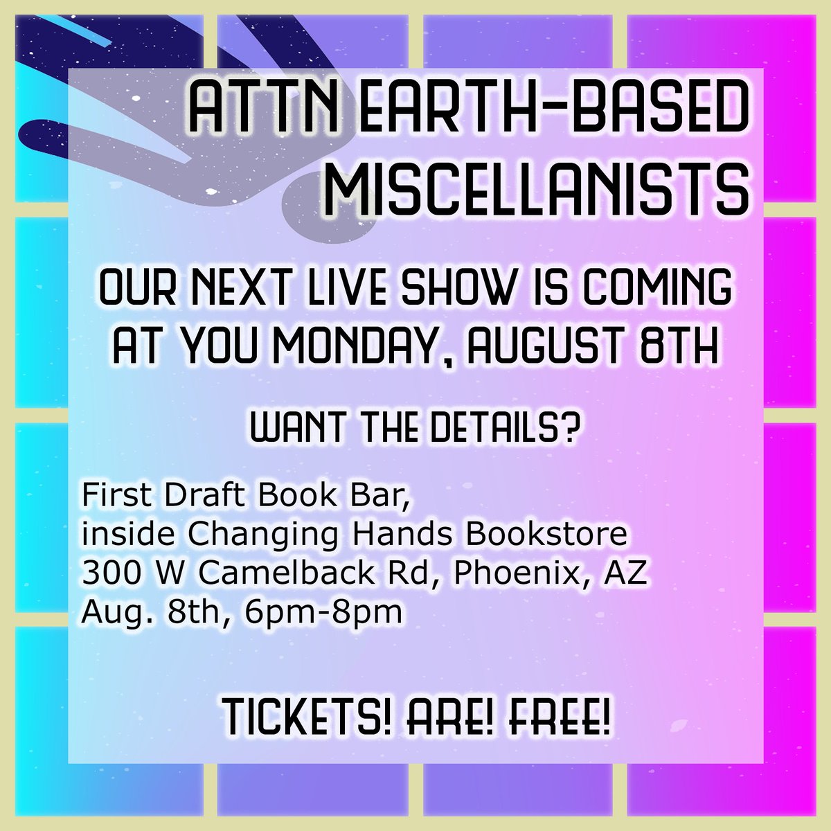 Just a few days left! Make your plans now to catch the awards ceremony of a lifetime LIVE!