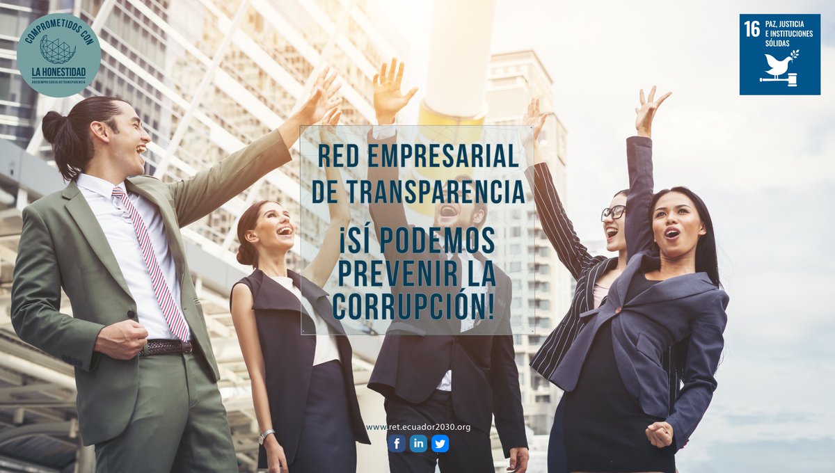 RET_Ec's tweet photo. Nos motiva el progreso de nuestro país, por lo que la #RET diseña estrategias con el fin de prevenir la corrupción en todo nivel 🙌

#SerHonestoEsBuenNegocio
#ComprometidosConLaHonestidad https://t.co/AVnhPnAT6N