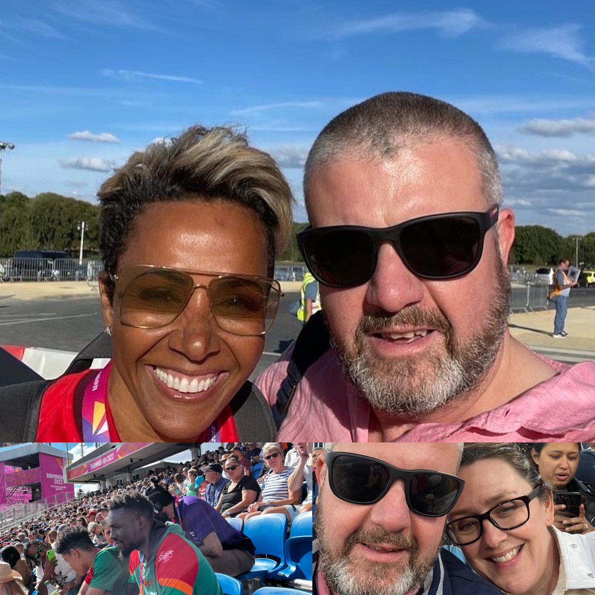 #B2022 #Birmingham2022  great couple of days at the games. Well done Birmingham you’ve done an amazing job #Birmingham22  #Birmingham  Honoured to meet Dame Kelly!!!!