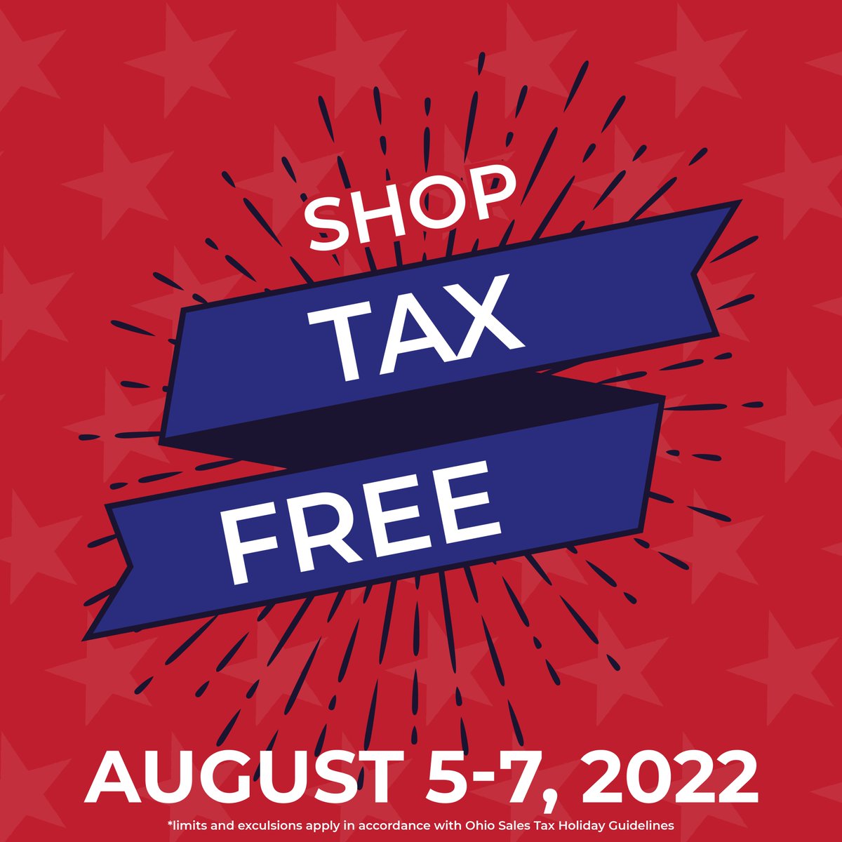 It's Tax Amnesty weekend! Stop in and save!🤑🤑🤑