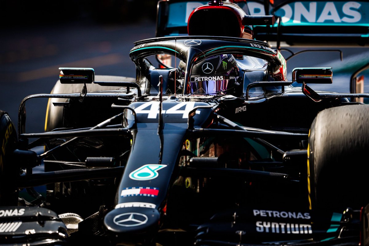 MercedesAMGF1EN's tweet photo. Fastest car in Formula 1 history ⚡ 

▪️ Mercedes-AMG F1 W11 EQ Performance https://t.co/pxyVgRvwGs