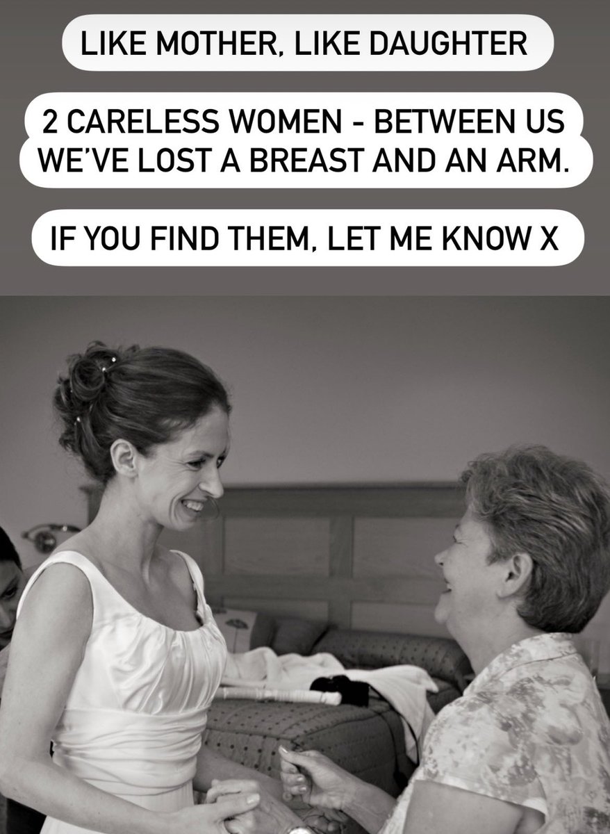 My mum @IsobelBall5 and I need your help…. 😂

#breastcancer #bonecancer #sarcoma
@BreastCancerNow @Sarcoma_UK @BCRT