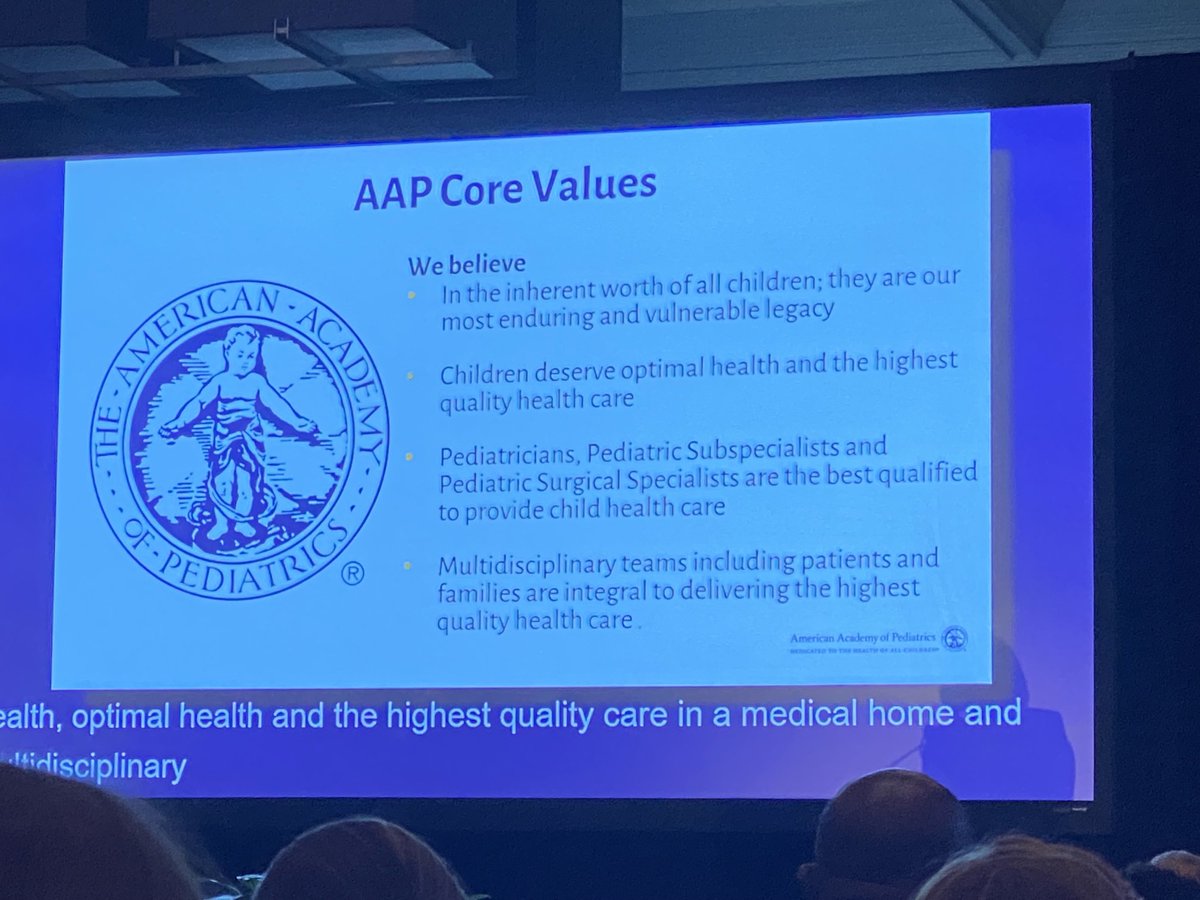The “AAP cares about each and every child.” ⁦<a href="/AAPPres/">Benjamin D. Hoffman, MD, FAAP</a>⁩ proud to be part of this great organization #AAPLeads