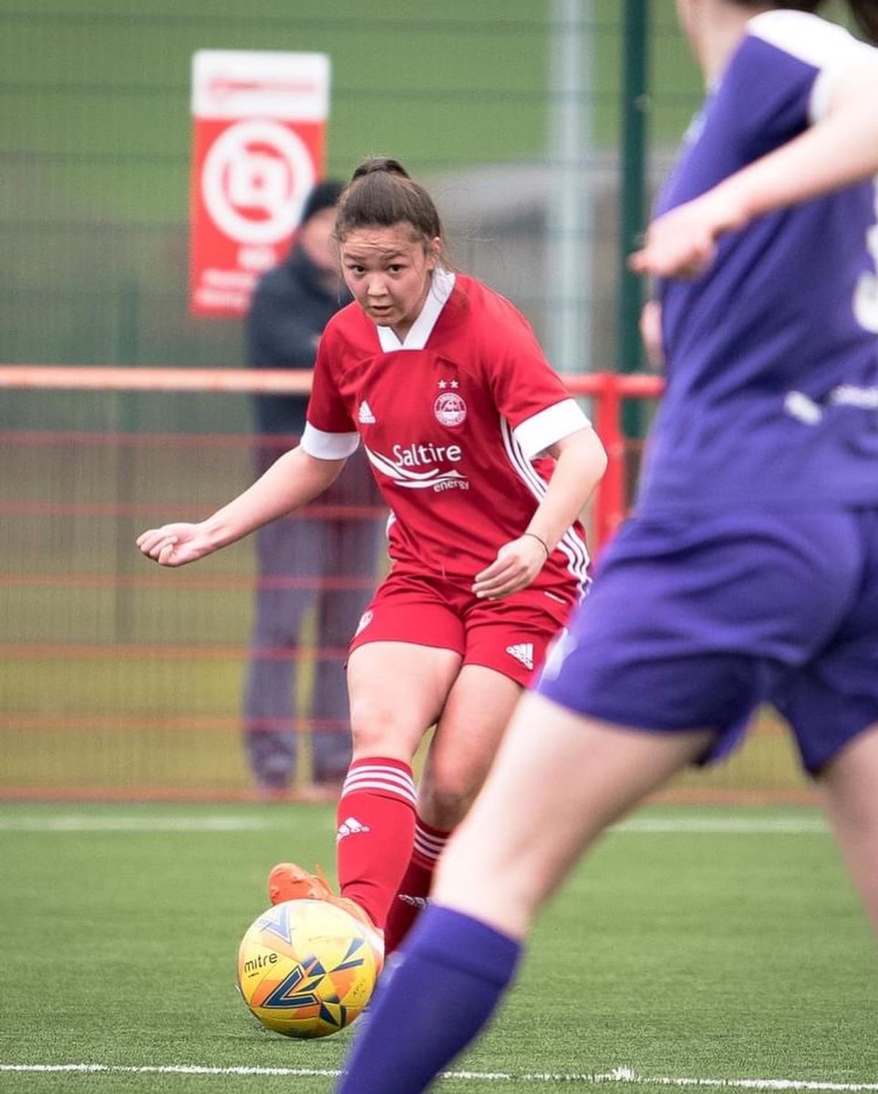 AberdeenCityLFC's tweet image. 🔴⚪️⚽️🇺🇸We’ve been in contact with another success story from last seasons 19NP squad Maria McSherry who has jetted off on the life changing experience with a Scholarship at East Central College in Missouri and will be playing varsity soccer for the woman’s team as a forward.