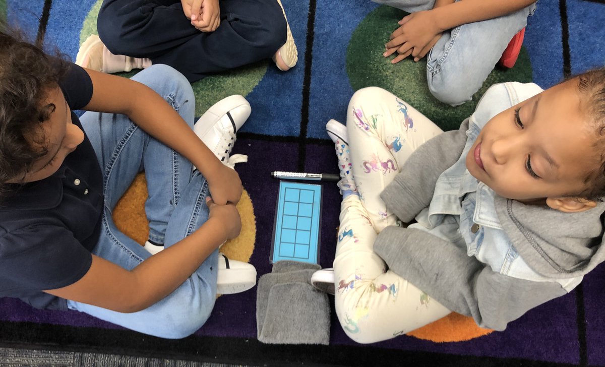 EllieFater's tweet photo. First week of math is done! ✅ We practiced with some of our math tools, like ten-frames. #warrenwill https://t.co/kUVK3L3sMd