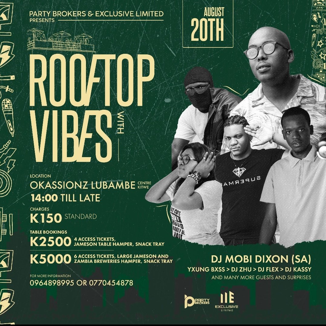 Kitwe get ready!! <a href="/mobidixon/">Mobi Dixon</a>