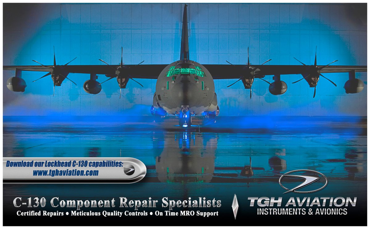 TGH Aviation is a trusted industry leader in C-130 Component Repair Services, with over 60 years of quality on-time support. Trust the C-130 specialists at TGH Aviation. You can download our full MRO Capabilities online here: bit.ly/323Tpsz #lockheedc130 #c130hercules