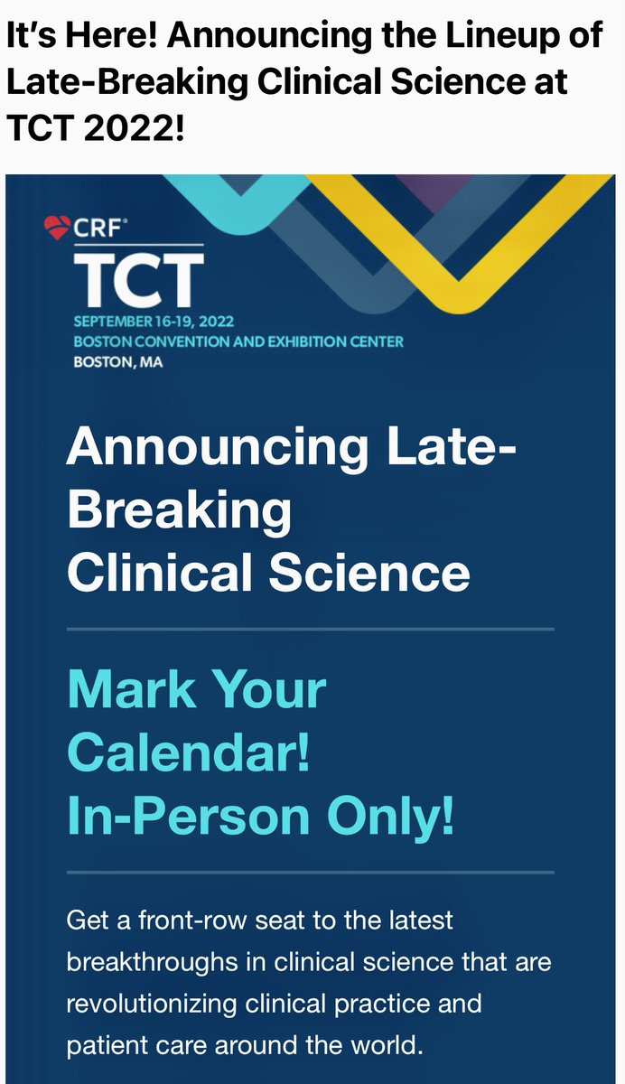 DrTomWaggoner's tweet photo. Pivotal Late-breaker SHD trial data is to be presented live at TCT in Boston Sept 17th. We are proud to have finished #2 in US enrollment in Protected TAVR and also did well in CLADP 2D! Don’t miss these. Mark your calendar!@TCTMD @crfheart @MartyMleon @KapadiaSamir @TAVRBot https://t.co/D5lVsFgtZP