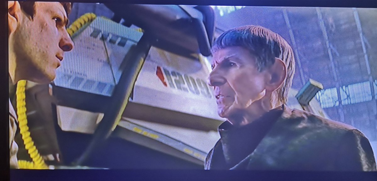 antipodal's tweet photo. #StarTrek #DailySpock #STAOS #StarTrekMovies
From the 2009 Kelvin #StarTrek movie, photos of #ZacharyQuinto as #AOSSpock &amp; #LeonardNimoy as #SpockPrime https://t.co/eee5LtXlPA