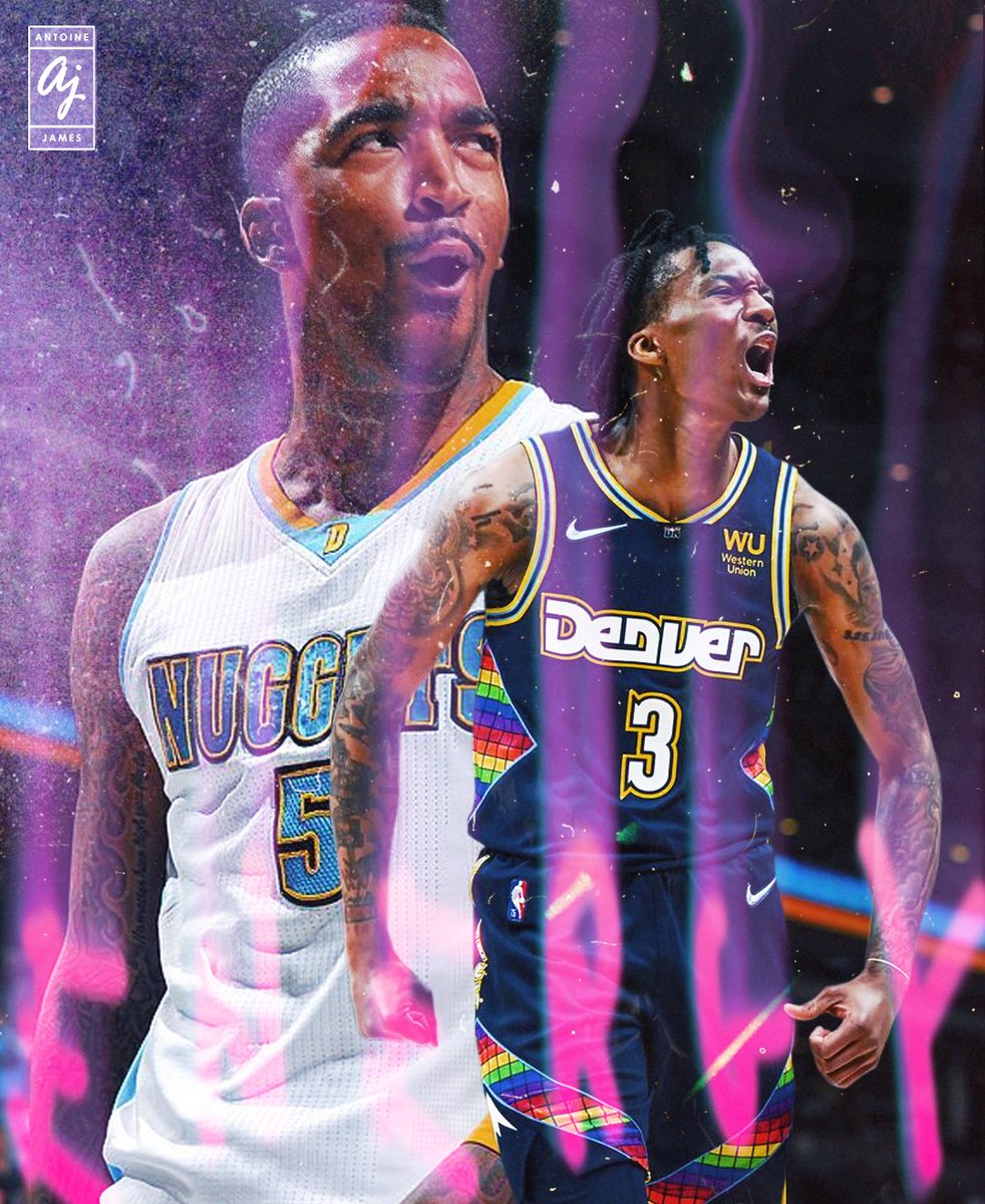 Nah, Nuggets Nation went HARD on these 👀

#MileHighBasketball