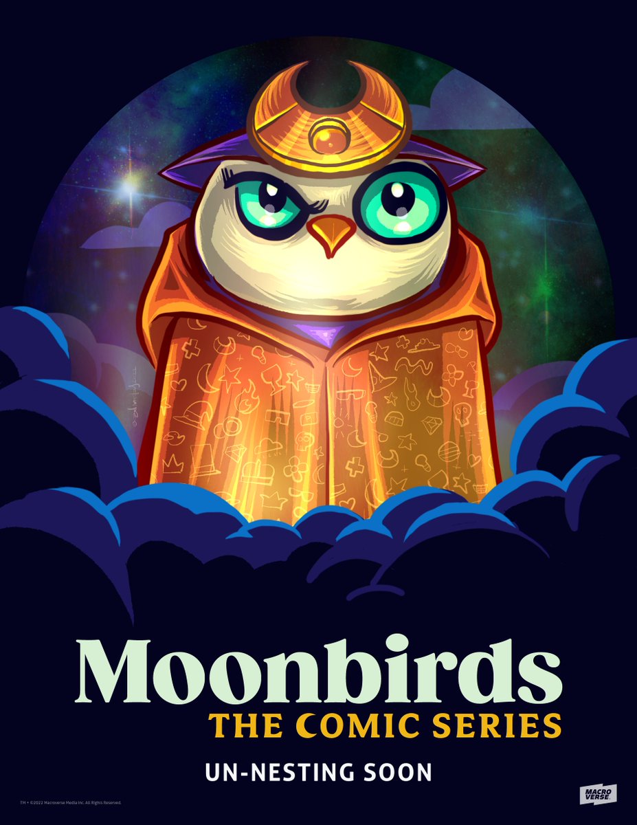 moonbirdscomic's tweet photo. GM @moonbirds @oddities_xyz @proof_xyz - Let's take the gift of CCO and MAKE amazing things 🦉We'll do the world building. Even better... let's do it TOGETHER! 🧵👇 https://t.co/cX4Fc0zV2V