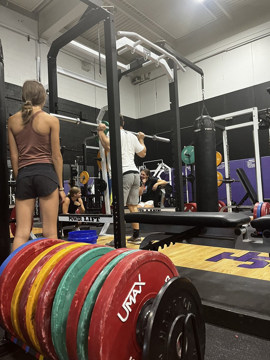 Passed by JJ yesterday to see some of our FH athletes training with Christian our awesome AT! Off season work makes the world of a difference 💪🏼