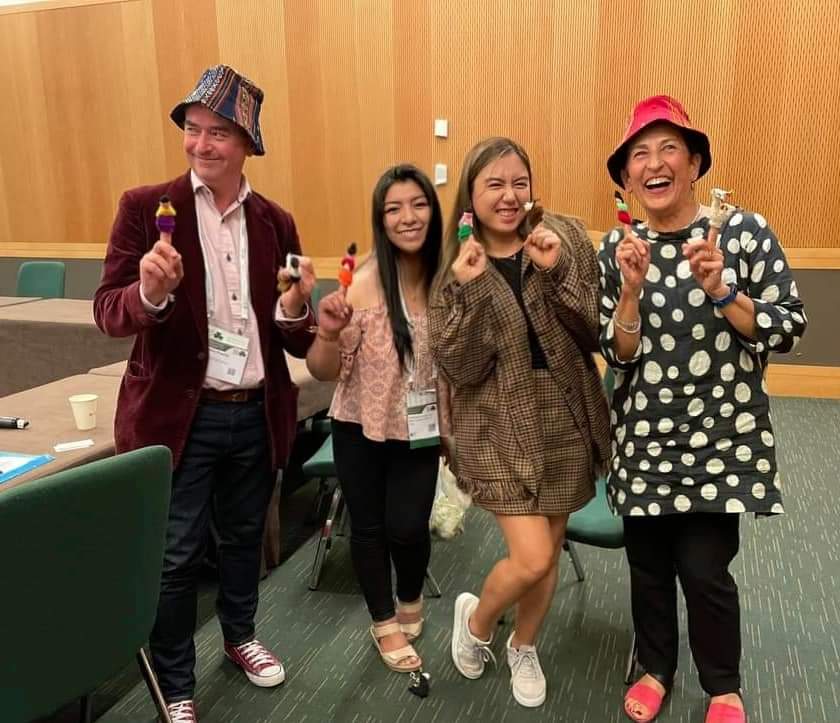DanitzaNoemi5's tweet photo. "Inspire, engage, enable, conect" 🌱📚 #WLIC2022 https://t.co/JskktS3NMz