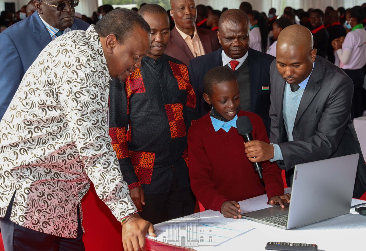 StateHouseKenya's tweet photo. 1/4
President Uhuru Kenyatta on Friday presided over the countrywide roll-out of the coding curriculum in primary and secondary schools.

Read more: https://t.co/k8K3VhKREd https://t.co/ylXvqW4H6S