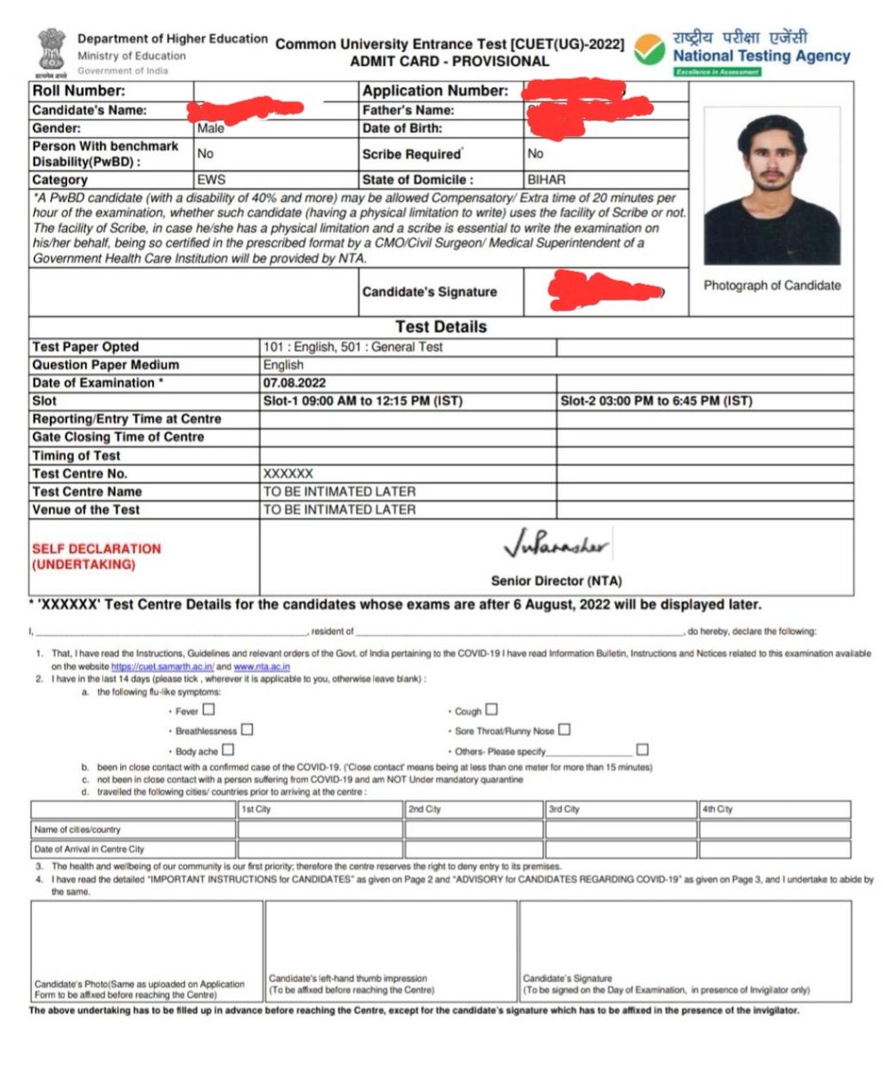 Shivamsinghsn's tweet photo. 🙏Tomorrow is my exam and till now I don't know where is my exam centre.I belong to a small village in Muzaffarpur district of Bihar, from where there is no public transport to go anywhere all the time. If I miss my exam then who will be responsible for it.🙏
#CUET 
@DG_NTA https://t.co/E5hsZ8iJAr
