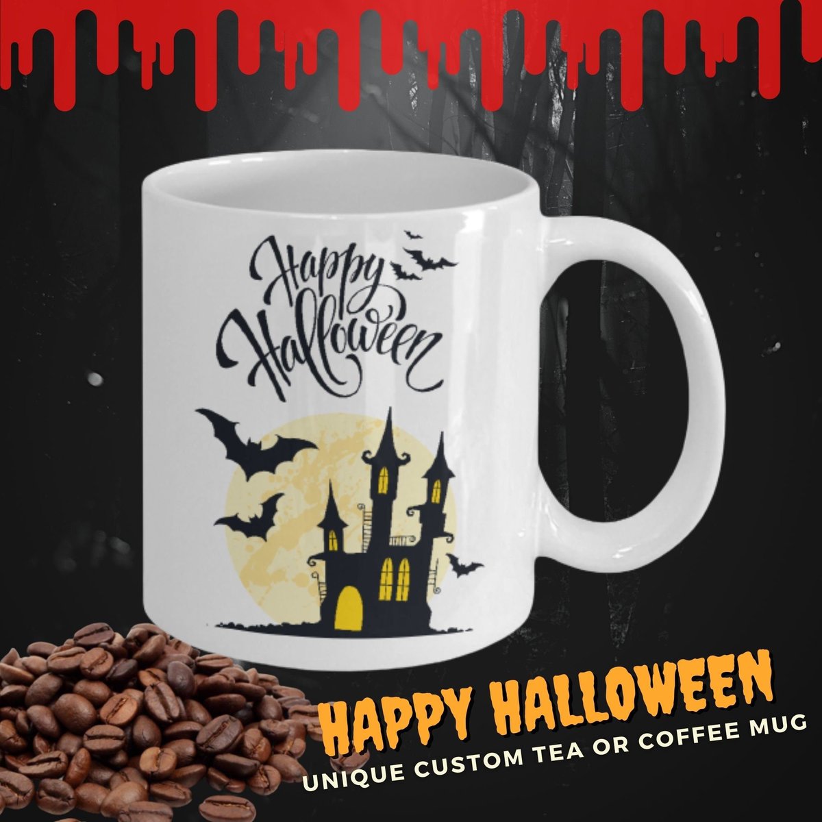 Habensen1's tweet photo. Excited to share the latest addition to my #etsy shop: Happy Halloween Coffee Mug, Funny Fall Mug, Halloween Cup, Goth Horror Mug https://t.co/r0XpZ3dIHM #halloween #yes #ceramic #humoroussaying #halloweendecor #funnycoffeemug #halloweengifts #fallmug #coffeelovermug https://t.co/FELsa2tYob