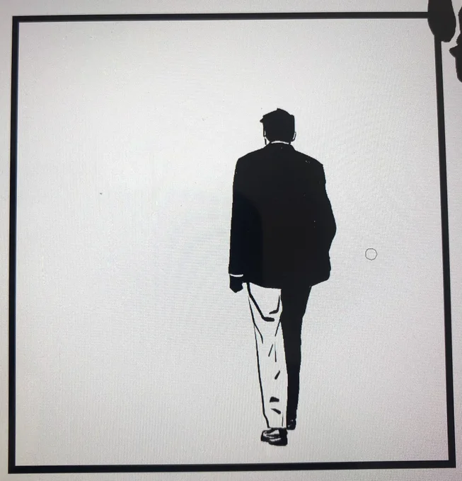 Sometimes it's a motorcycle chase and sometimes it's a man walking and reaching into his pocket for keys #makingcomics 