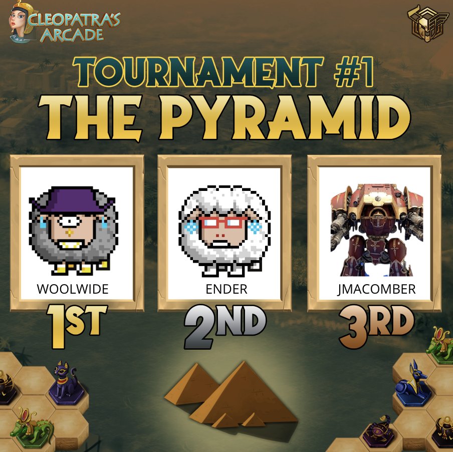 🏆 TOURNAMENT # 1 CHAMPIONS 🏆

🥇 <a href="/woolwideweb/">Mr. Woolwide</a> 

🥈 <a href="/EnderP2E/">Ender ⚡$GOD</a> 

🥉 <a href="/jmacomber20/">John MACOMBER</a> 

Full tournament standings will be posted in Discord: discord.gg/infinigods

Tournament # 2 starts NOW!  infinimerge.com