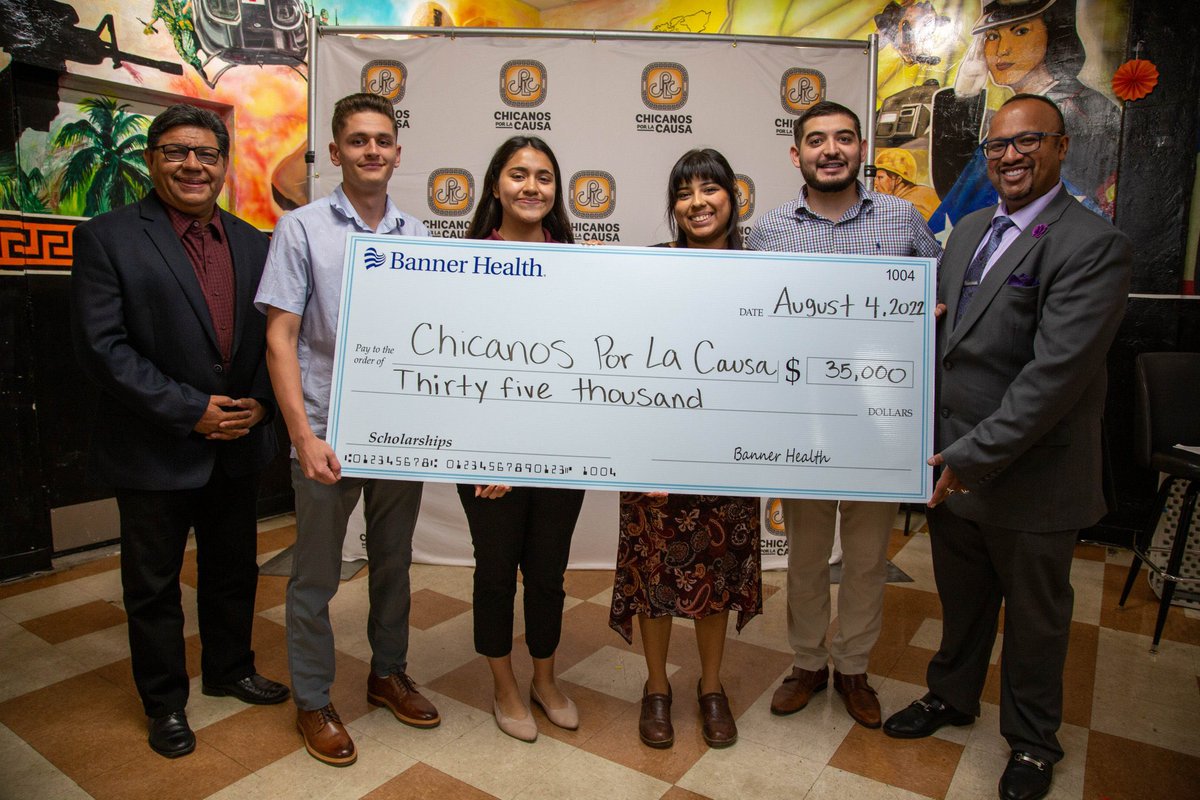 WeAreCPLC's tweet photo. Special thanks to @ValleyToyotaDlr, @ElevationHR_1, &amp; @BannerHealth. We are so grateful that we are able to give our scholars opportunity through these groups’ contributions, and we’re excited to mentor our students throughout the year. https://t.co/P1jNhGNR4X