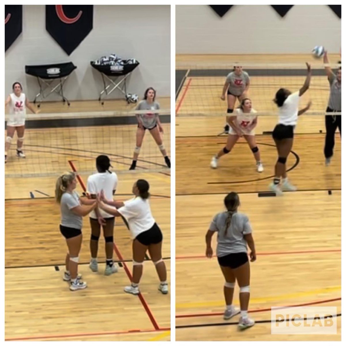 Saint Volleyball At camp, working out in weight room all summer, volunteering this morning at Hickory Soup Kitchen

More than a game!  It’s Teamwork, preparing the body for the battles ahead and Community.