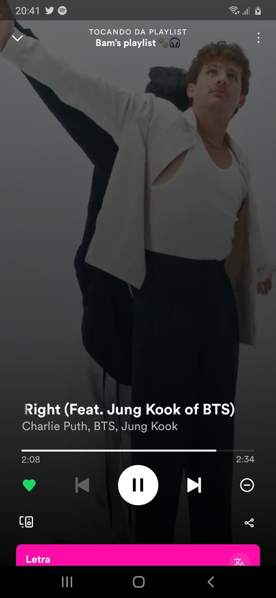 raiislva_'s tweet photo. @JeonJungkook_BR boa noite adm. 💜
#StreamBamsDad 🐾
#LeftandRight by #CharliePuth (@charlieputh) feat. #Jungkook of @BTS_twt https://t.co/DSo1Dp4FgV