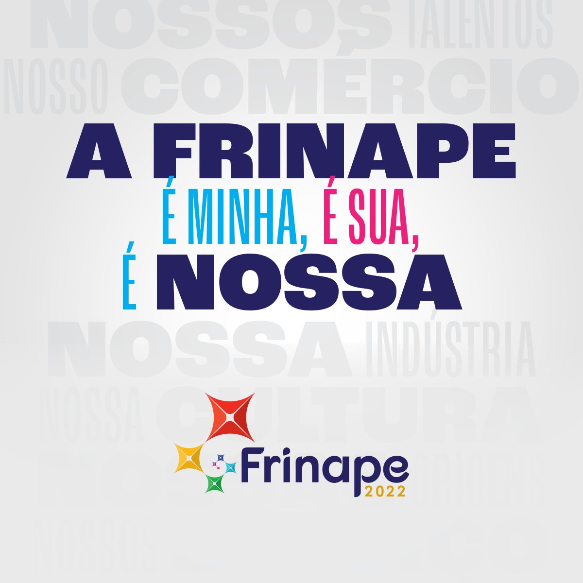 frinape's tweet photo. A Frinape é minha, é sua, é nossa!💚
Aqui, não somos meros espectadores. Todos fazemos parte dos resultados grandiosos que são obtidos em nossa cidade.
É por isso que a Frinape 2022 celebrará tudo aquilo que faz parte das qualidades da nossa gente e constrói nossas identidades. https://t.co/CfuUdOE4O2