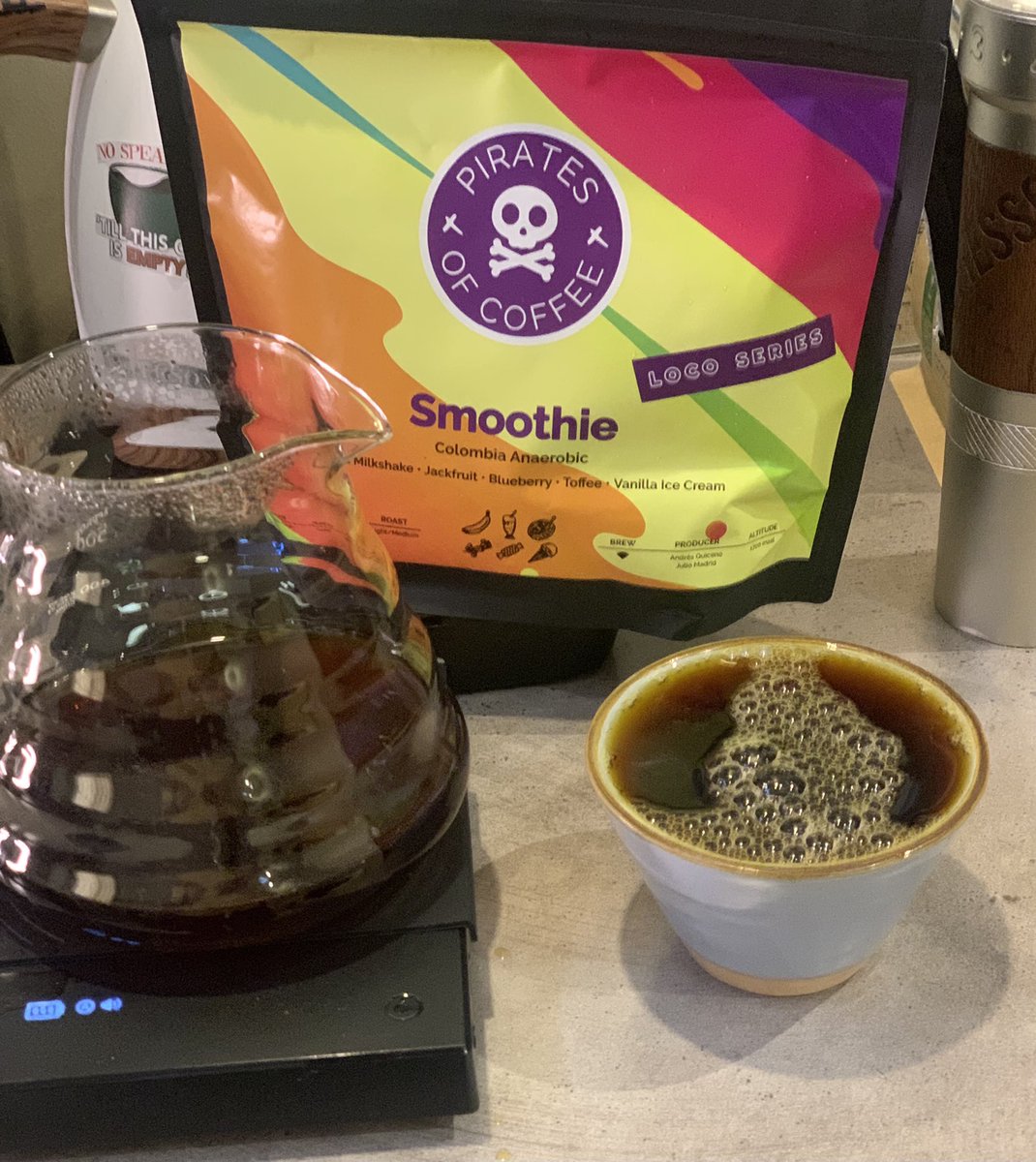 Saleh Speciality C. (@salspc) on Twitter photo محصول #سموذي 🥤، من سلسلة محاصيل لوكو #Loco 😍 #كولومبيا #لاهوائي من محمصة <a href="/piratesofcoffee/">Pirates of Coffee</a> الكندية ، معالجة #مجففة #لاهوائية على #V60 ،طحنة متوسطة، طحن 22 جم، بريشيو 1:14.5، بدرجةحرارة 89 لابراز الحمضية في 2:30 دقائق، حلاوة الموز 🍌بارزة
#ارفع_ذائقتك محصول #سموذي 🥤، من سلسلة محاصيل لوكو #Loco 😍 #كولومبيا #لاهوائي من محمصة <a href="/piratesofcoffee/">Pirates of Coffee</a> الكندية ، معالجة #مجففة #لاهوائية على #V60 ،طحنة متوسطة، طحن 22 جم، بريشيو 1:14.5، بدرجةحرارة 89 لابراز الحمضية في 2:30 دقائق، حلاوة الموز 🍌بارزة
#ارفع_ذائقتك