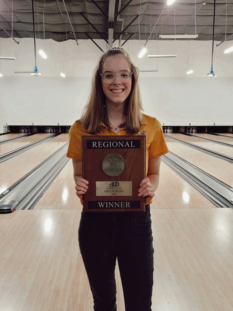 Congratulations to Megan Whorton!! Megan has made history by becoming the first member of Corner High School Bowling to become a member of a college bowling team. Wishing her much success as she continues her sport at Alabama A&amp;M.