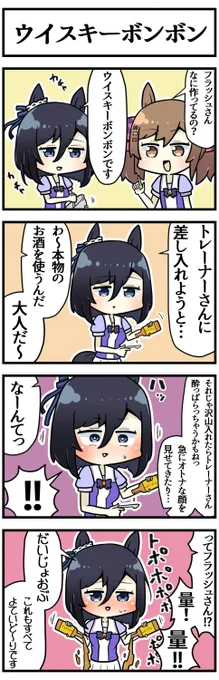 ウイスキーボンボン

#ウマ娘 #ウマ娘プリティーダービー 