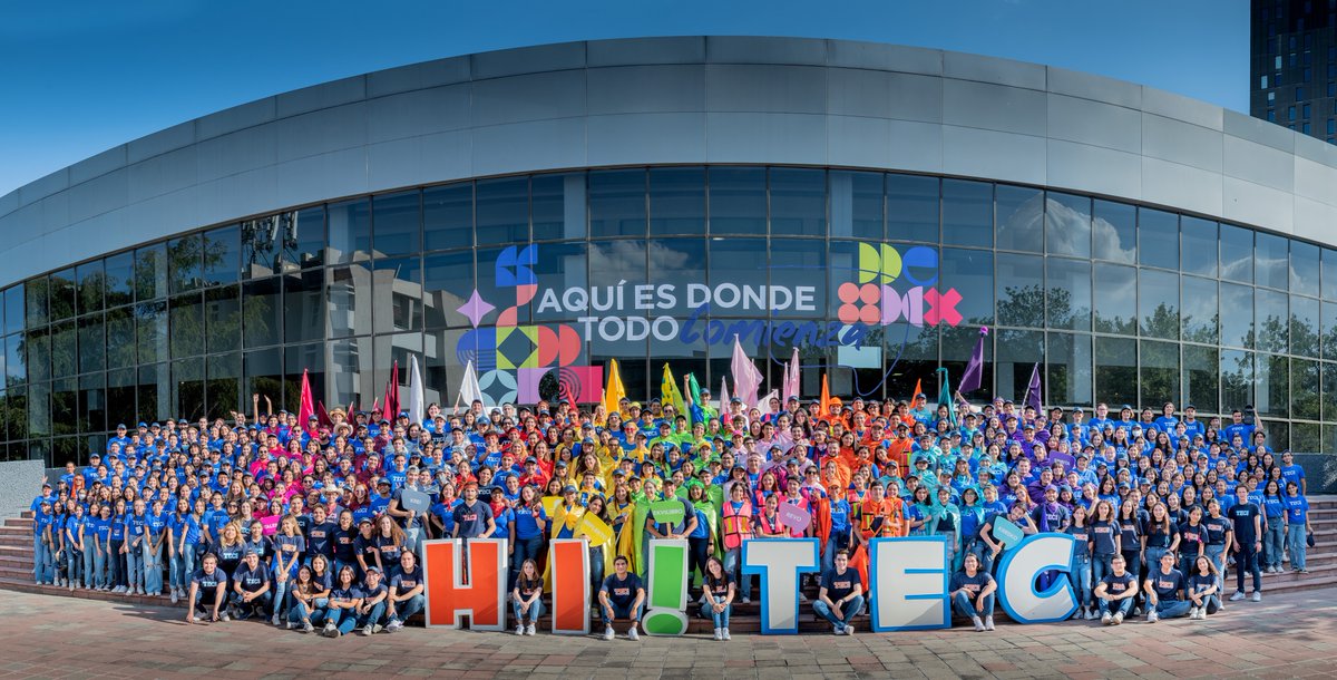 david_garza's tweet photo. Emocionados de recibir en todos los campus a nuestros 12mil estudiantes de primer ingreso al @TecdeMonterrey. Ustedes son una generación que aportará nuevas ideas y una mirada hacia el futuro. Bienvenidas y bienvenidos. ¡Nos vemos el lunes! https://t.co/Ckq4B9nBCU