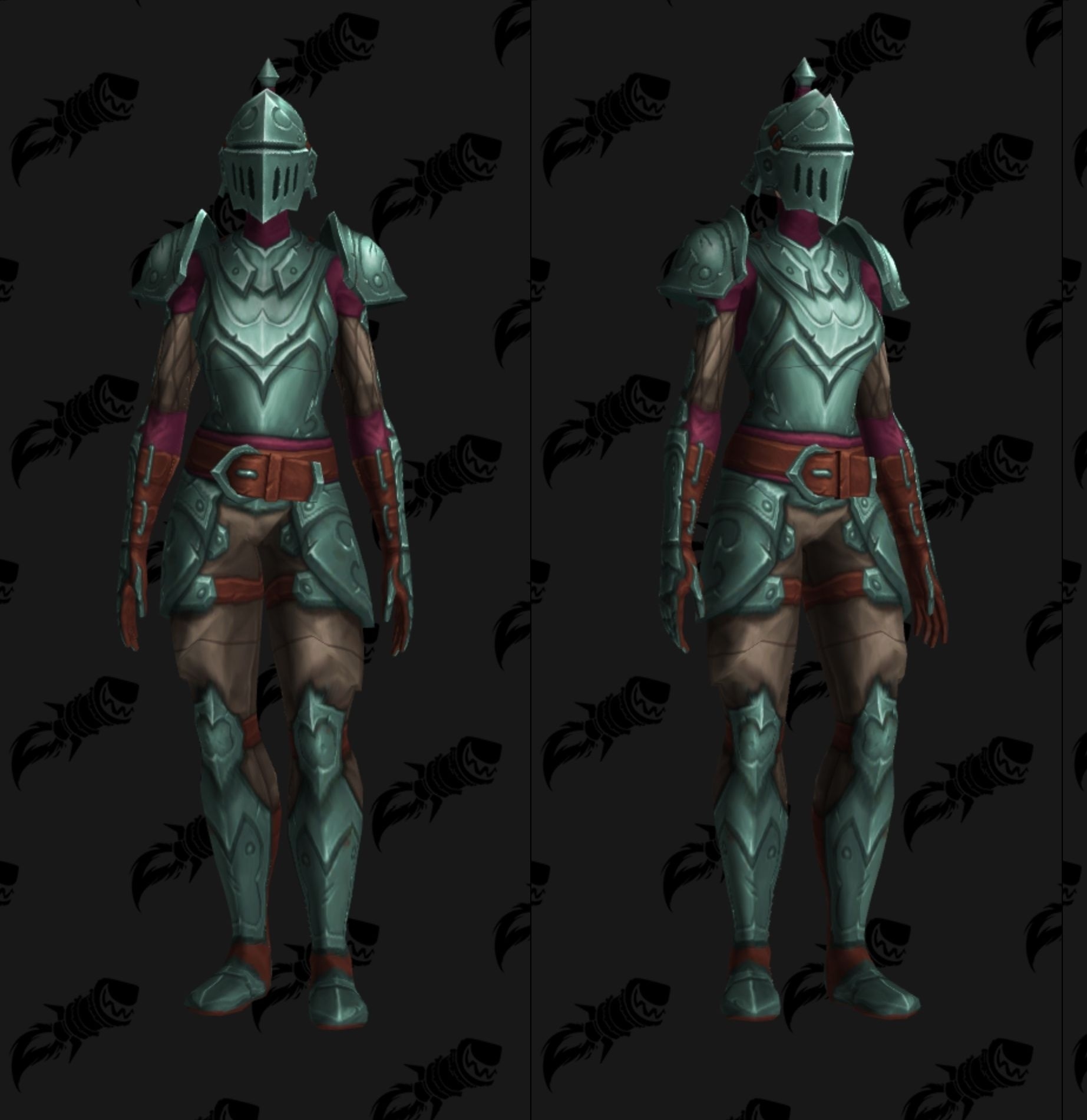 Wowhead💙 on Twitter "A preview of the Quest armor tints coming in