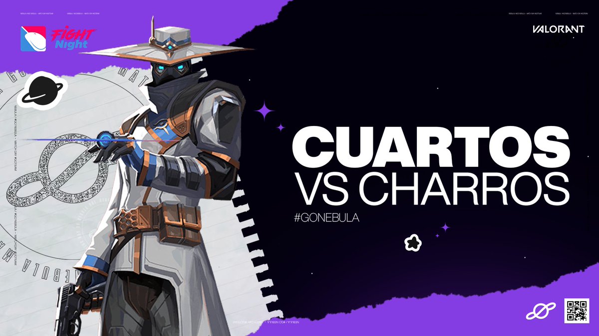 ⚔️CUARTOS DE FINAL⚔️
Seguimos en la #CopaDeNaciones de <a href="/fightnightmx/">FightNightMX #TheOffSeason</a>

🆚 | #Charros
⏰ | HOY 7:30 PM 🇲🇽
📺 | twitch.tv/OsooCast
🎙️ | <a href="/OsooCast/">OsooCast</a>

#Valorant #Esports #GoNebula🪐